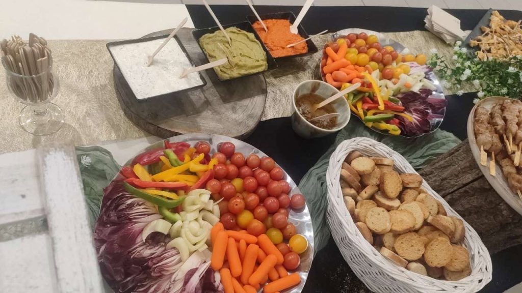 Buffet à domicile pour événement privé